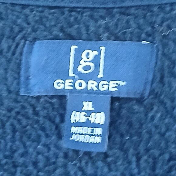 GEORGE brand MEN'S BLUE LIGHTWEIGHT ZIP-UP JACKET - now with DISCOUNTED SHIPPING - Picture 6 of 6